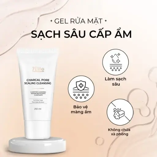 Sữa rửa mặt Charcal Pore Scaling Cleansing 